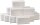 FRIPA Papierhandtücher 4052105 Comfort Interfold-Falzung 2-lagig weiß, 1.860 Tücher
