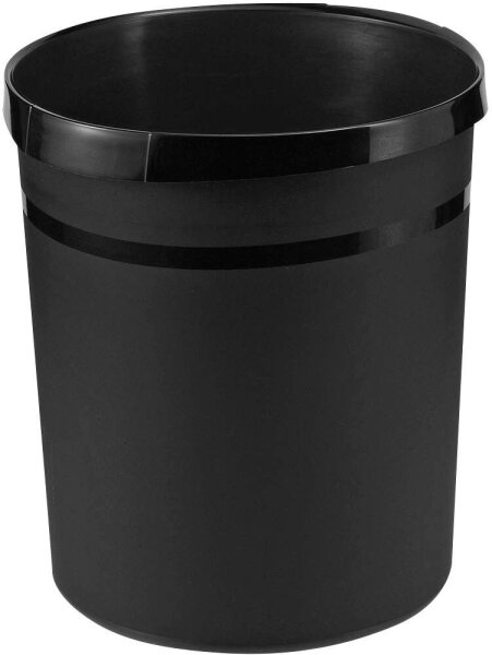 HAN GRIP KARMA Papierkorb 18,0 l schwarz, 1 St.