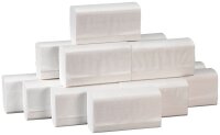 FRIPA Papierhandtücher 4052107 Comfort Zick-Zack-Falzung 2-lagig weiß, 2.250 Tücher
