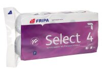FRIPA Toilettenpapier Select 4-lagig, 8 Rollen