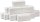 FRIPA Papierhandtücher 4052104 Comfort Interfold-Falzung 2-lagig weiß, 1.860 Tücher