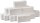 FRIPA Papierhandtücher 4052104 Comfort Interfold-Falzung 2-lagig weiß, 1.860 Tücher