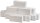 FRIPA Papierhandtücher 4052104 Comfort Interfold-Falzung 2-lagig weiß, 1.860 Tücher
