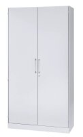 CP Stahlschrank C 3000 Asisto 141002-000 S10239 verkehrsweiß 4 Fachböden 100,0 x 43,5 x 198,0 cm, aufgebaut, 1 St.