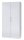 CP Stahlschrank C 3000 Asisto 141002-000 S10239 verkehrsweiß 4 Fachböden 100,0 x 43,5 x 198,0 cm, aufgebaut, 1 St.