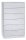 CP C 3000 Asisto Karteischrank verkehrsweiß 6 Schubladen 80,0 x 43,5 x 131,0 cm, 1 St.