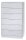 CP C 3000 Asisto Karteischrank verkehrsweiß 6 Schubladen 80,0 x 43,5 x 131,0 cm, 1 St.