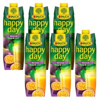 happy day Fruchtnektar Maracuja 6x 1,0 l