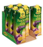 happy day Fruchtnektar Maracuja 6x 1,0 l