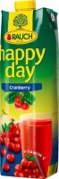 happy day Fruchtnektar Cranberry 6x 1,0 l
