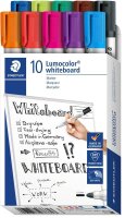 STAEDTLER Whiteboard-Marker farbsortiert 2,0 mm, 10 St.