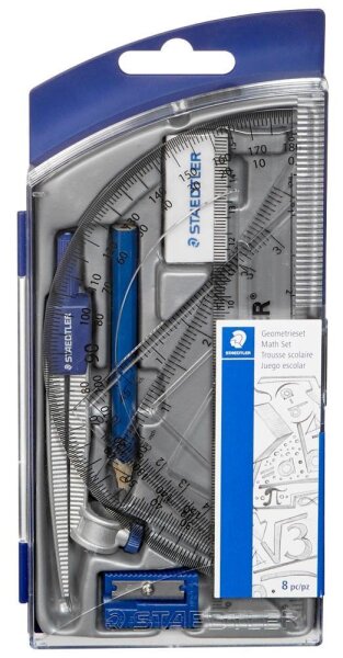 STAEDTLER Lineal-Set transparent