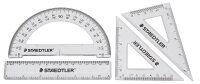 STAEDTLER Lineal-Set transparent