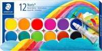 STAEDTLER Wasserfarbkasten 12 Farben