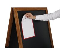 update displays Kundenstopper Economy Outdoor braun 60,0 x 101,0 cm, 1 St.