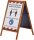 update displays Kundenstopper MULTI braun DIN A1 70,4 x 56,5 x 111,4 cm, 1 St.