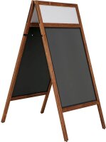 update displays Kundenstopper MULTI Plus braun DIN A1...