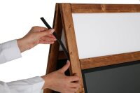 update displays Kundenstopper MULTI Plus braun DIN A1 71,2 x 101,0 x 140,5 cm, 1 St.