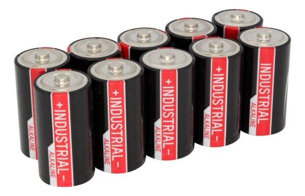 ANSMANN Batterien INDUSTRIAL Alkali-Mangan Baby C 1,5 V, 10 St.