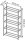 Manorga Schwerlastregal ZA22305ND lichtgrau 125,0 x 30,0 x 200,0 cm