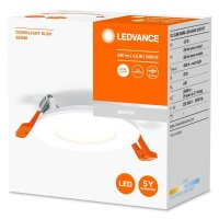 LEDVANCE RECESS SLIM DOWNLIGHT LED Einbaustrahler weiß 4,5 W
