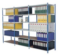 Manorga Weitspannregal ZA23305ND lichtgrau 150,0 x 30,0 x 200,0 cm