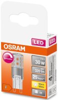OSRAM LED-Lampe SUPERSTAR PIN DIM 30 G9 3 W klar, 1 St.