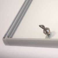 FRANKEN Schaukasten X-tra!Line  silber 12x DIN A4 96,0 x 3,0 x 98,0 cm, 1 St.
