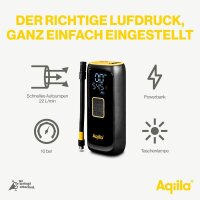 Aqiila® Airbird C4 Akku-Kompressor 10,3 bar