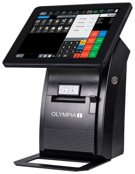 OLYMPIA Registrierkasse T210 (ohne TSE-Lizenz) schwarz
