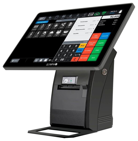 OLYMPIA Registrierkasse T215 (ohne TSE-Lizenz) schwarz