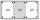 FRANKEN Schaukasten X-tra!Line  silber 3x DIN A4 37,0 x 3,0 x 73,0 cm, 1 St.