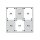 FRANKEN Schaukasten X-tra!Line  silber 6x DIN A4 68,0 x 3,0 x 73,0 cm, 1 St.