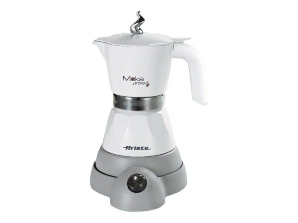 Ariete Moka aroma Espressokocher elektrisch weiß, 2 oder 4 Tassen