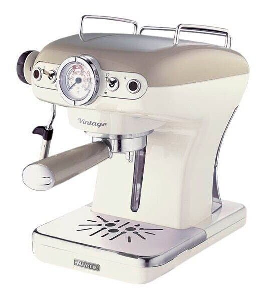 Ariete Vintage Siebträgermaschine weiß