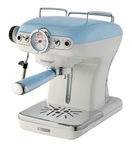 Ariete Vintage Siebträgermaschine blau