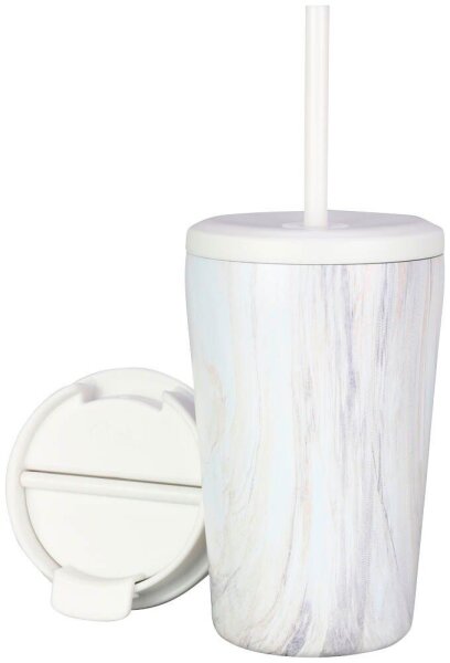 Milu Isolierbecher pink marble 400,0 ml, 1 St.