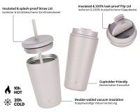 Milu Isolierbecher taupegrau 400,0 ml, 1 St.