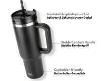Milu Isolierbecher schwarz 1,2 l, 1 St.