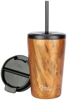 Milu Isolierbecher Holzoptik 500,0 ml, 1 St.
