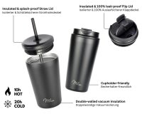 Milu Isolierbecher schwarz 400,0 ml, 1 St.