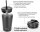 Milu Isolierbecher schwarz 400,0 ml, 1 St.