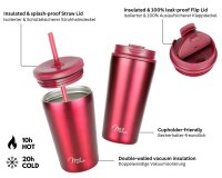 Milu Isolierbecher berry 500,0 ml, 1 St.