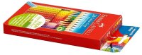 FABER-CASTELL Colour GRIP Buntstifte farbsortiert, 24 St.