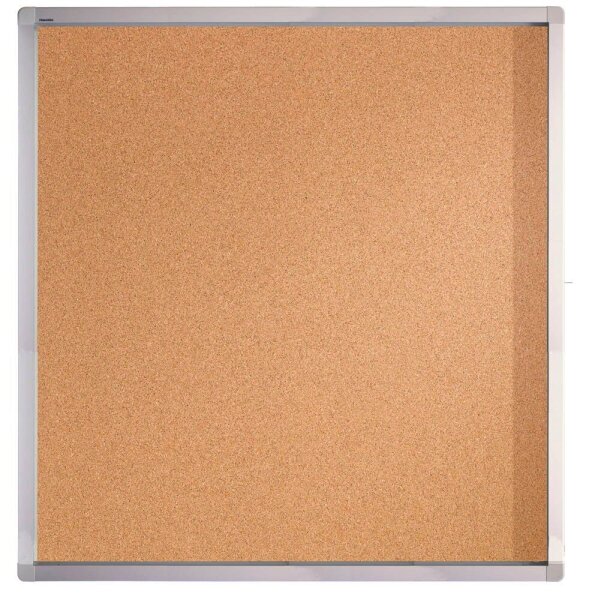 FRANKEN Schaukasten ECO silber 12x DIN A4 98,0 x 4,5 x 101,1 cm, 1 St.