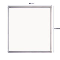 FRANKEN Schaukasten ECO silber 12x DIN A4 98,0 x 4,5 x 101,1 cm, 1 St.