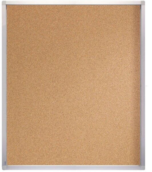 FRANKEN Schaukasten ECO silber 15x DIN A4 99,0 x 4,5 x 117,5 cm, 1 St.
