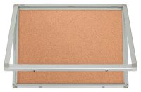 FRANKEN Schaukasten ECO silber 9x DIN A4 75,0 x 4,5 x 101,1 cm, 1 St.