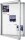 FRANKEN Schaukasten ECO silber 9x DIN A4 75,0 x 4,5 x 101,1 cm, 1 St.