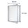 FRANKEN Schaukasten ECO silber 9x DIN A4 75,0 x 4,5 x 101,1 cm, 1 St.